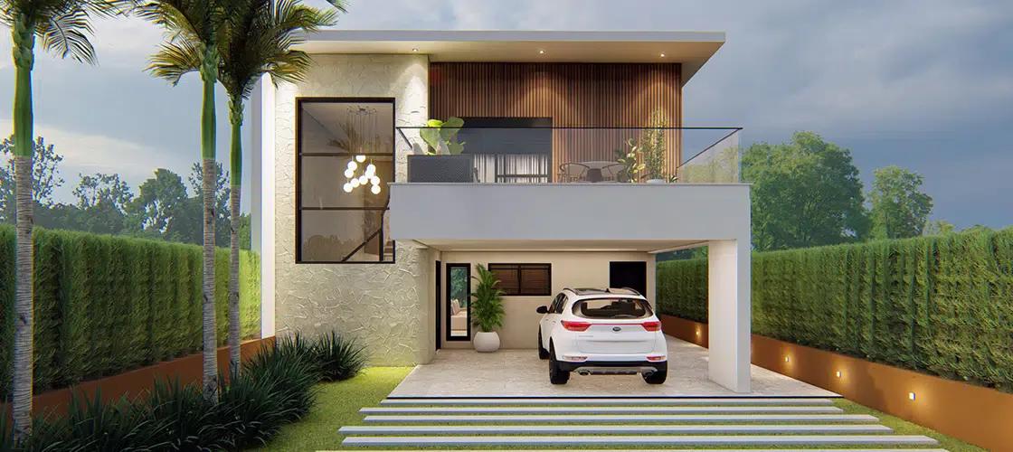 Projeto de casa disponível na plataforma Instacasa